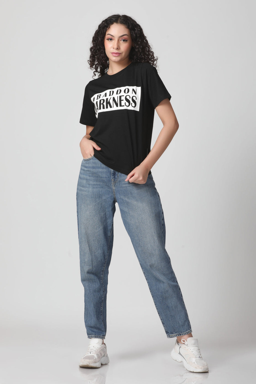 Abaddon Non-Pvc Crop box Tshirt
