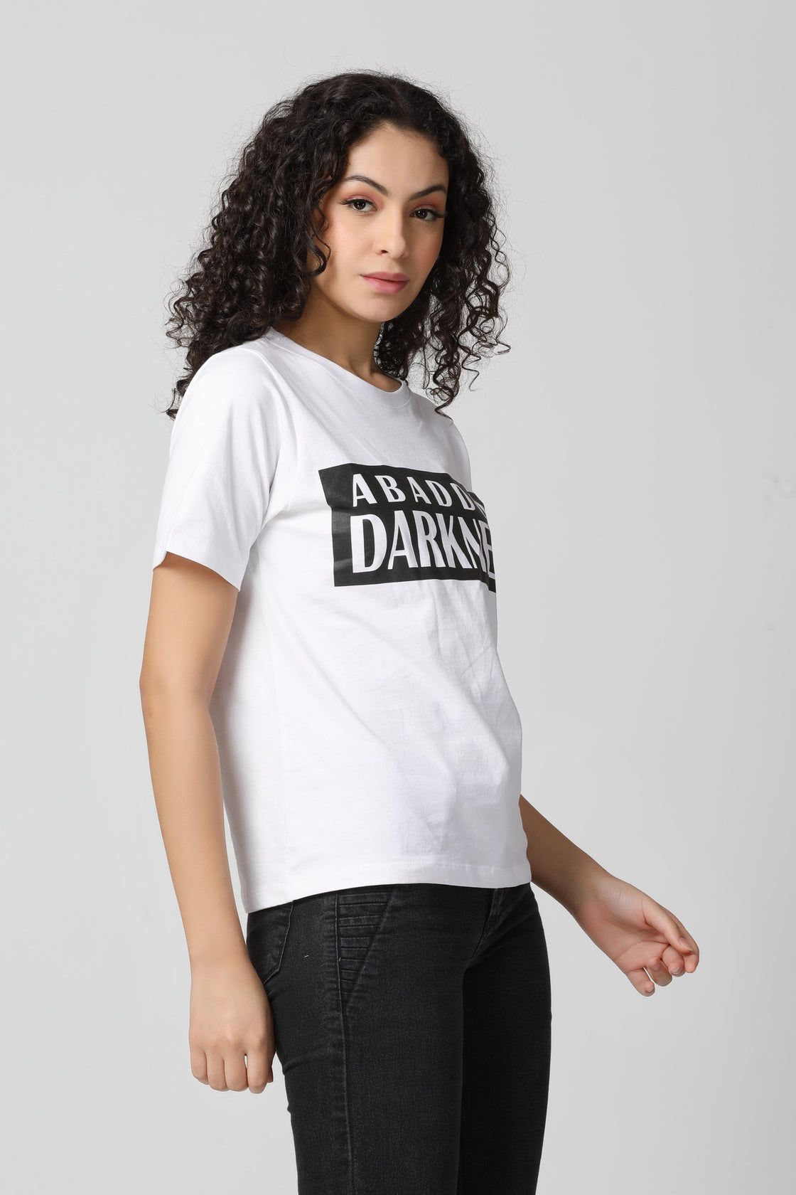 Abaddon Non-Pvc Crop box Tshirt