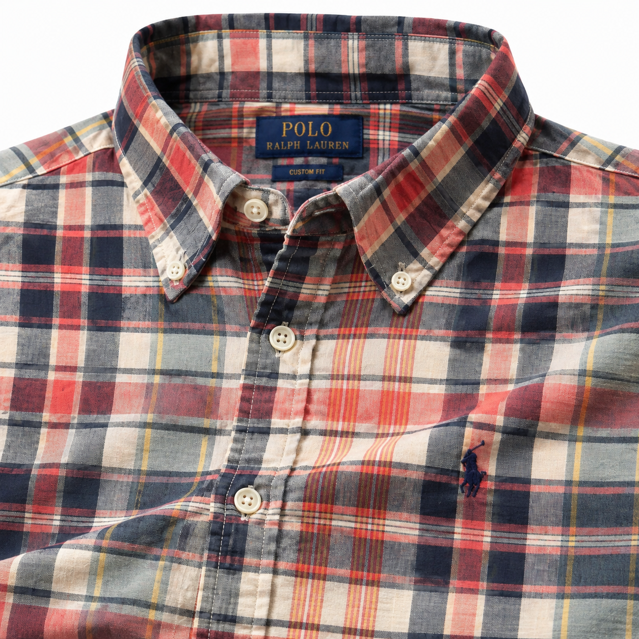 RL Madras cotton stripe checks (super soft)