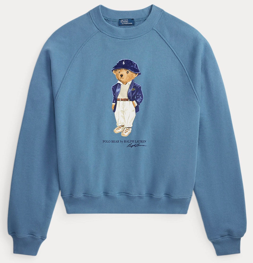 Women Teddy Sweatshirt (Petrol Blue)