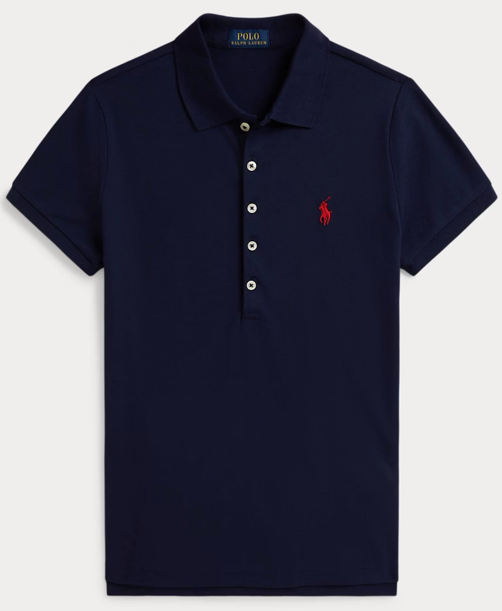 Women Navy Polo T-Shirts