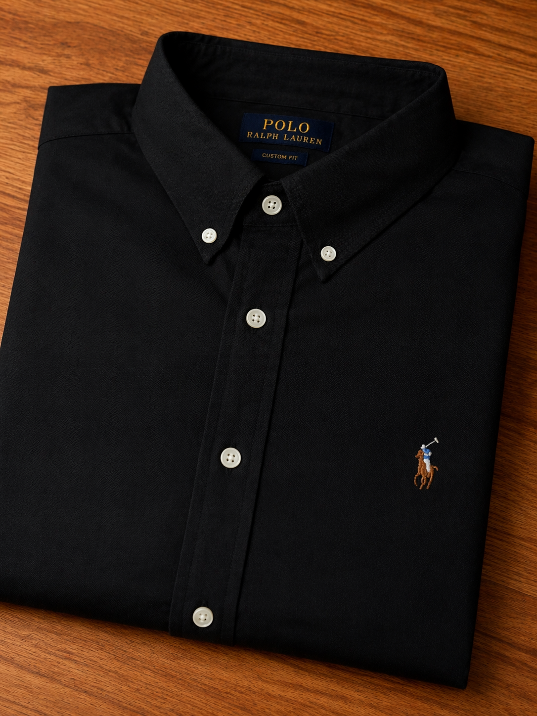 Black Oxford Multi Logo