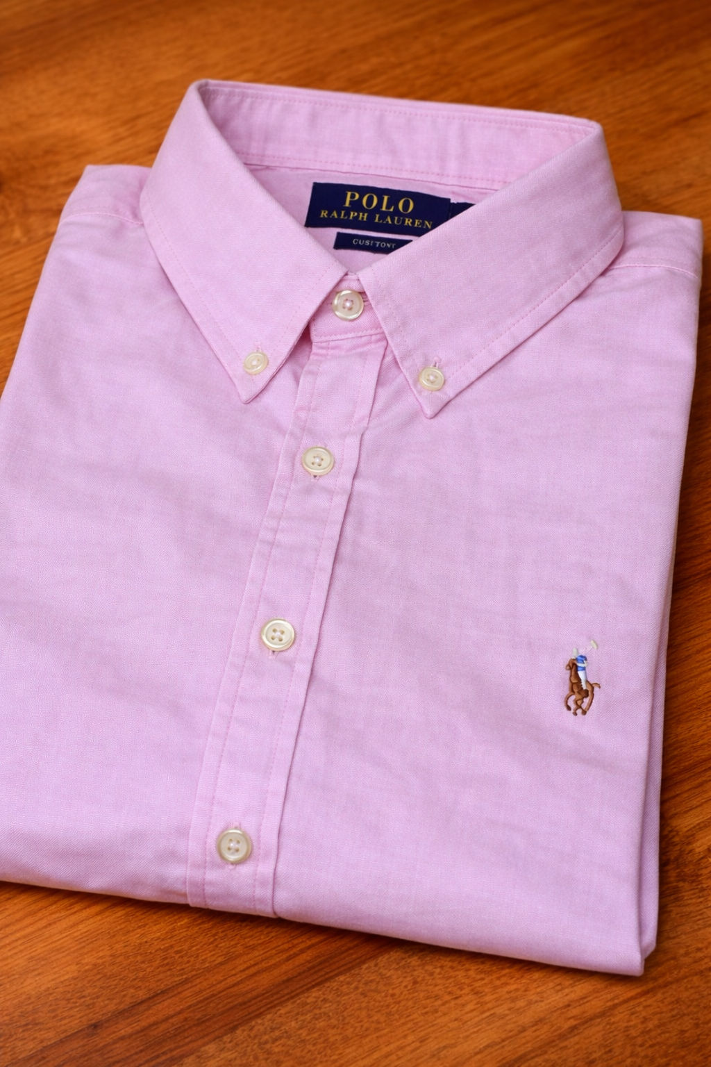 Pink Oxford Multi Logo