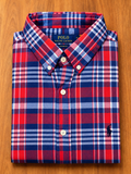 RL Madras cotton Red Blue Checks (super soft)