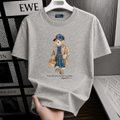 Women TEDDY BEAR T-SHIRT GREY