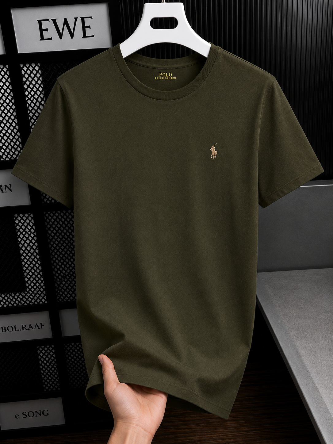 ABD Olive pony tshirt