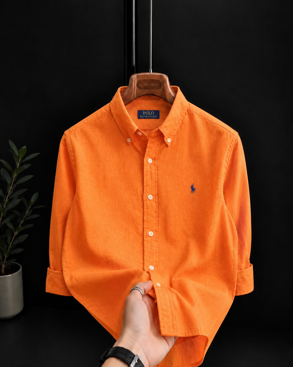 ABD Orange LINEN Shirt