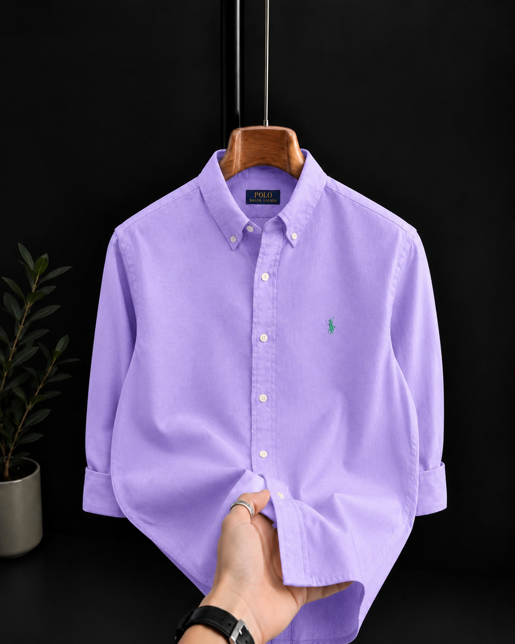 ABD Lavendar LINEN Shirt