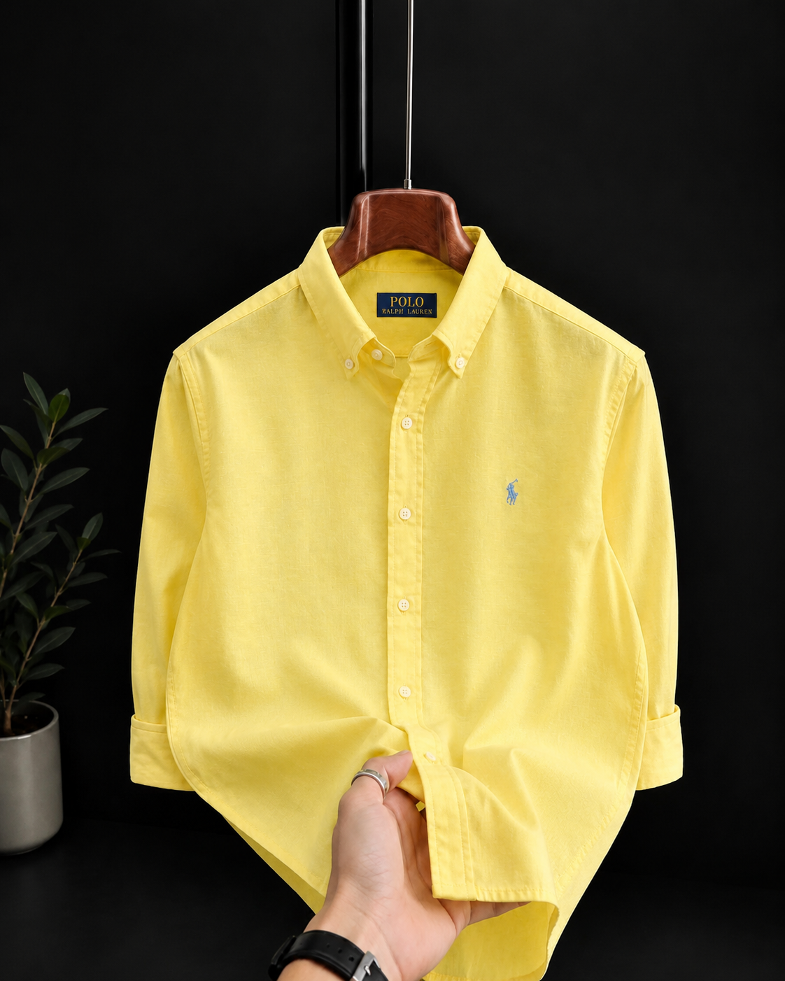 ABD Lemon Yellow LINEN Shirt