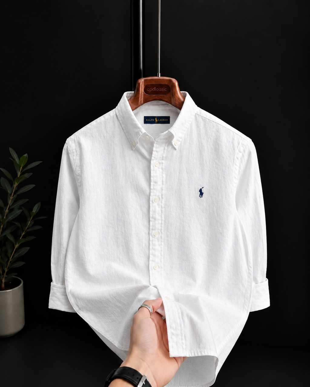 ABD White LINEN Shirt