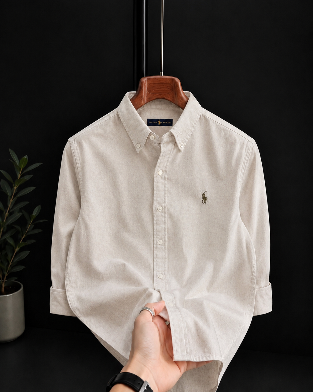ABD Cream LINEN Shirt
