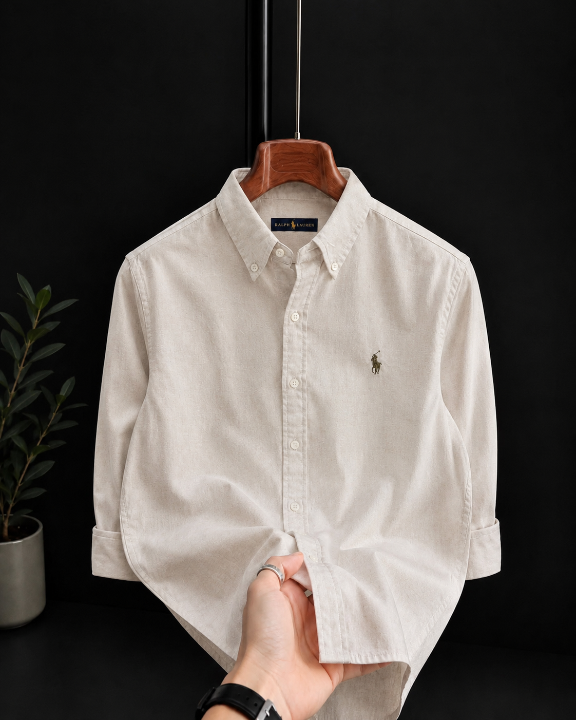 ABD Cream LINEN Shirt