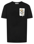 Women MOSCHINO BLACK PEN TEDDY T-SHIRT