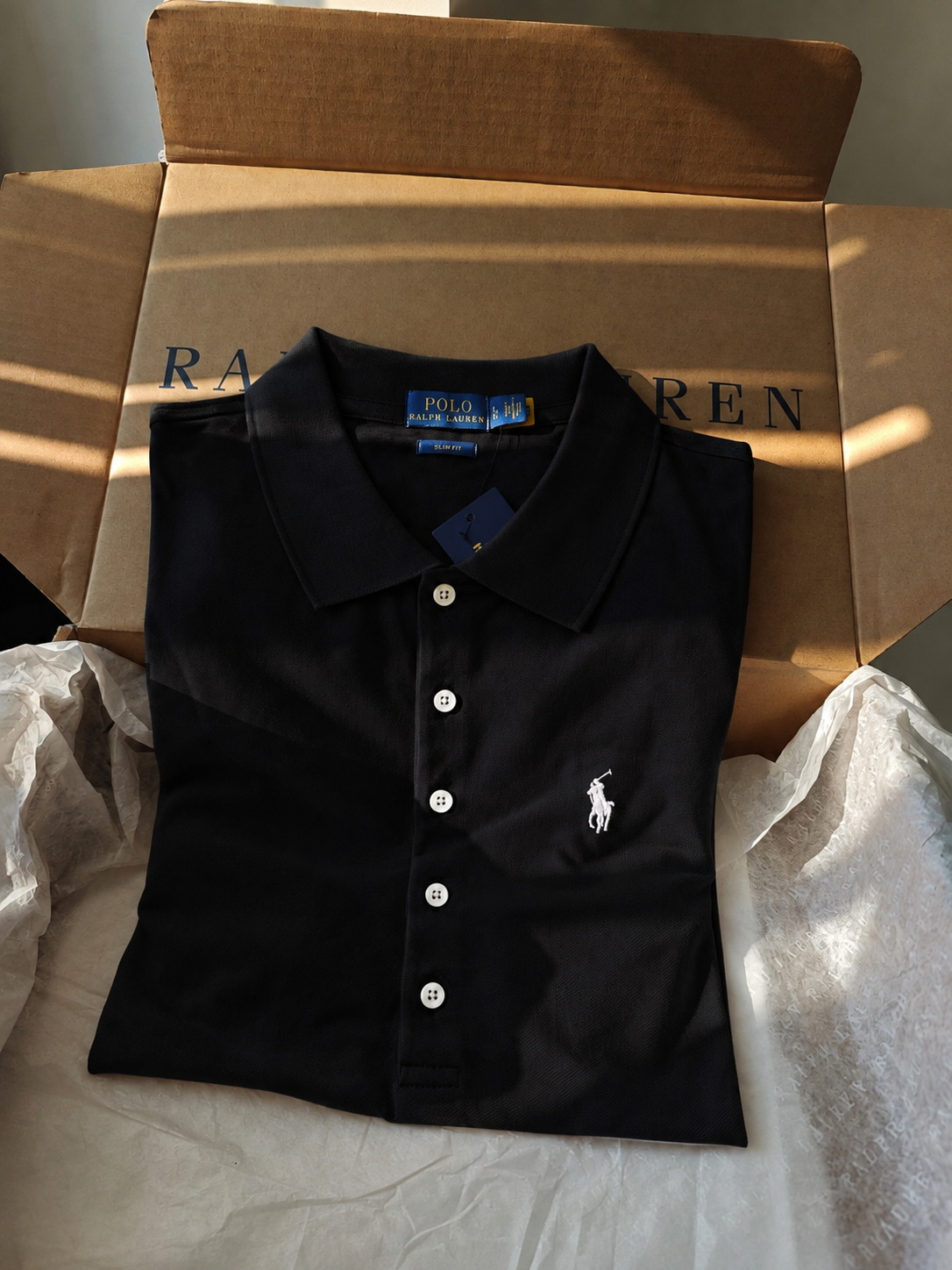 Women Black Polo T-Shirts