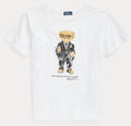 Women TEDDY BEAR T-SHIRT WHITE BLACK JACKET