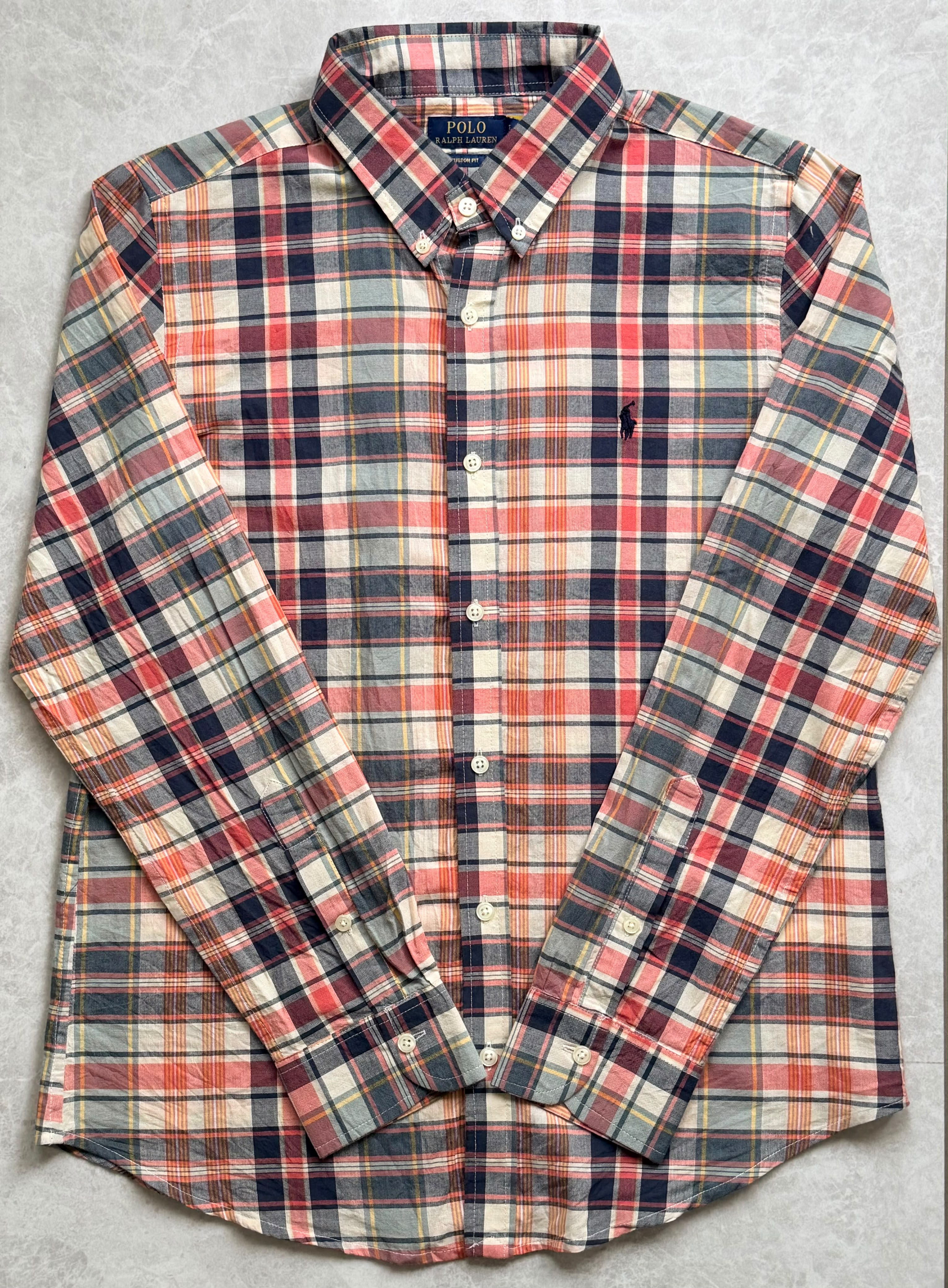 RL Madras cotton stripe checks (super soft)