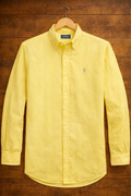 ABD Lemon Yellow LINEN Shirt