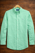 ABD Sea Green LINEN Shirt